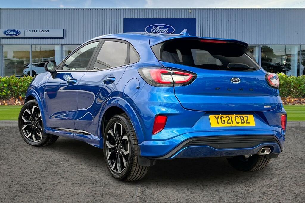 Ford Puma 1.0 Ecoboost Hybrid Mhev St-line X Sync3 Navigatio YG21CBZ Blue #2