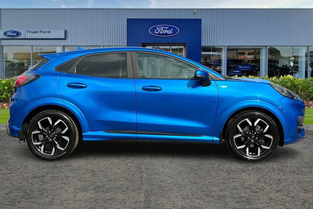 Ford Puma 1.0 Ecoboost Hybrid Mhev St-line X Sync3 Navigatio YG21CBZ Blue #3