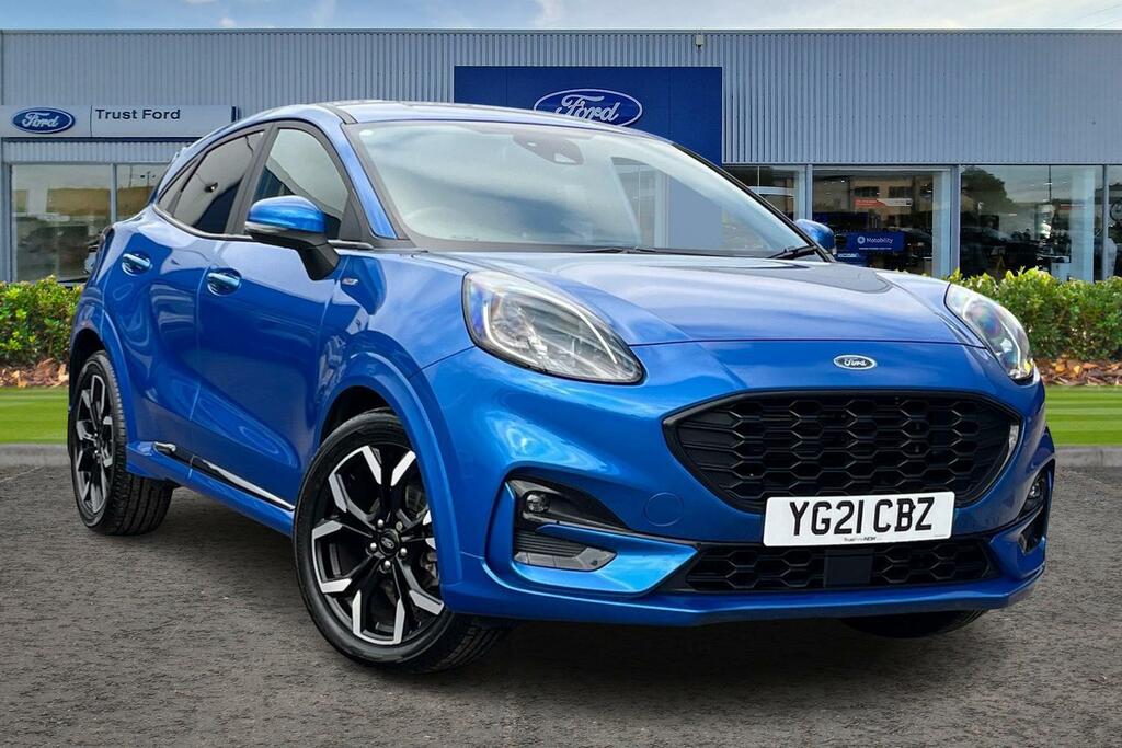 Ford Puma 1.0 Ecoboost Hybrid Mhev St-line X Sync3 Navigatio YG21CBZ Blue