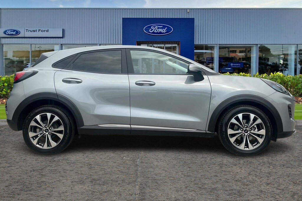 Ford Puma 1.0 Ecoboost Hybrid Mhev Titanium Sync4 Navigation GN75MFX Silver #3