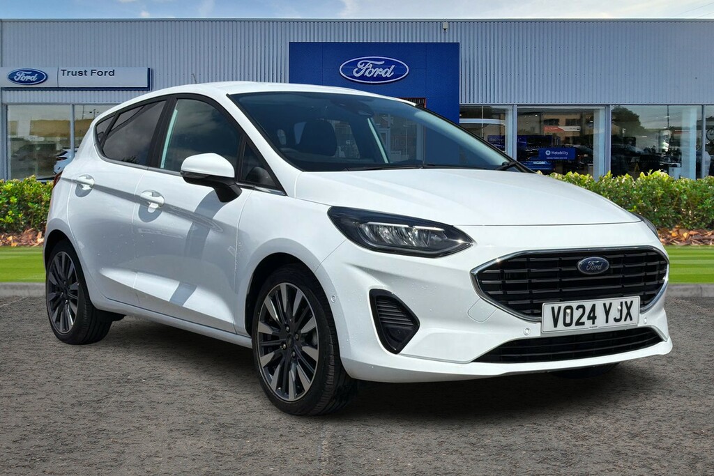 Ford Fiesta 1.0 Ecoboost Titanium X With Led Lights Keyles VO24YJX White