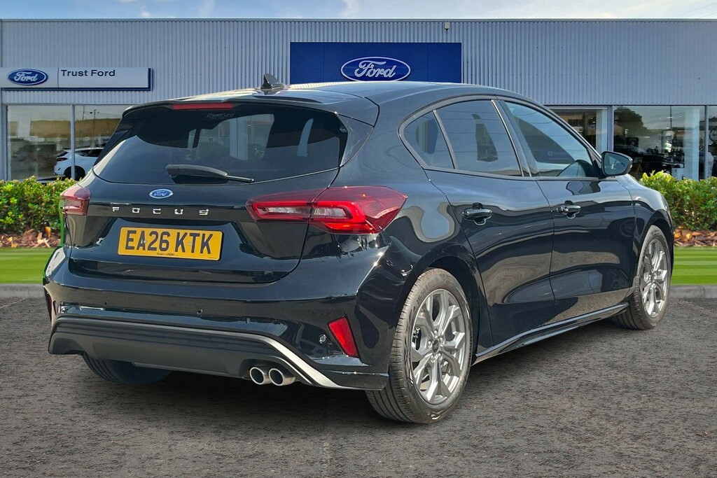 Ford Focus 1.0 Ecoboost Hybrid Mhev St-line EA26KTK Black #4