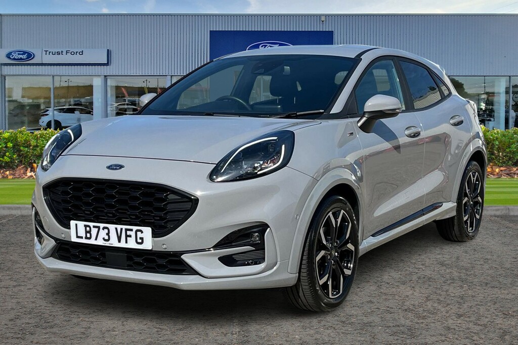 Ford Puma 1.0T Ecoboost Mhev St-line X Suv Hybrid LB73VFG Grey #5