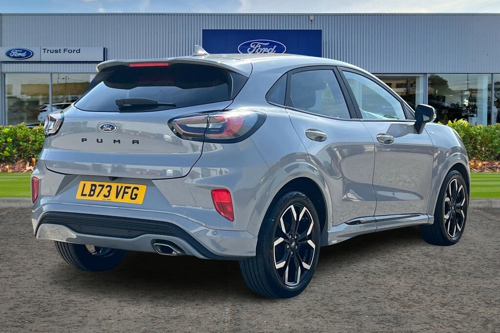 Ford Puma 1.0T Ecoboost Mhev St-line X Suv Hybrid LB73VFG Grey #4