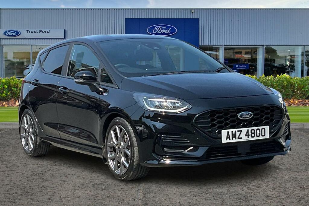 Ford Fiesta 1.0 Ecoboost St-line 5Drrear Sensors - Sat Nav - Black