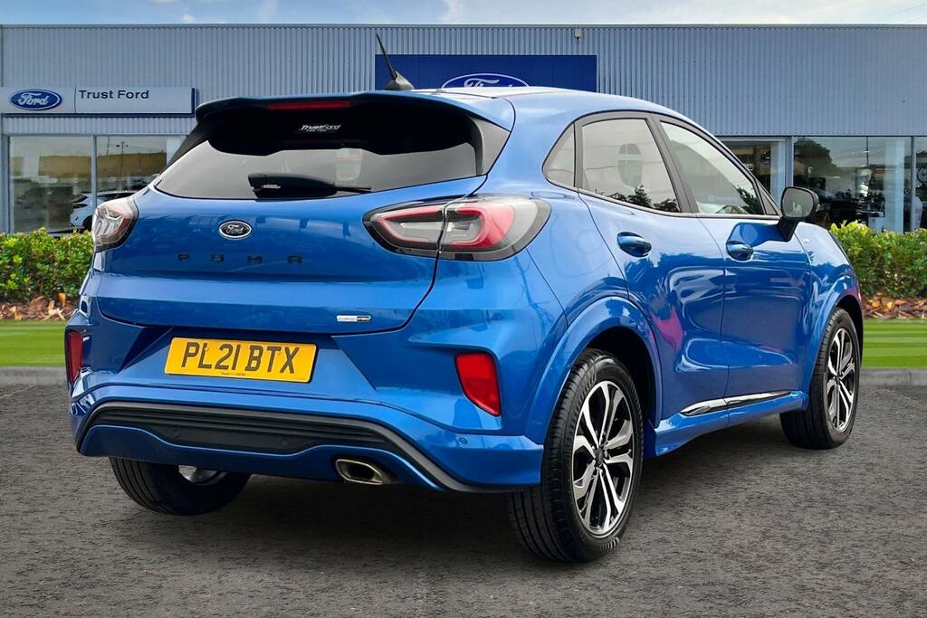 Ford Puma 1.0 Ecoboost Hybrid Mhev St-line PL21BTX Blue #4