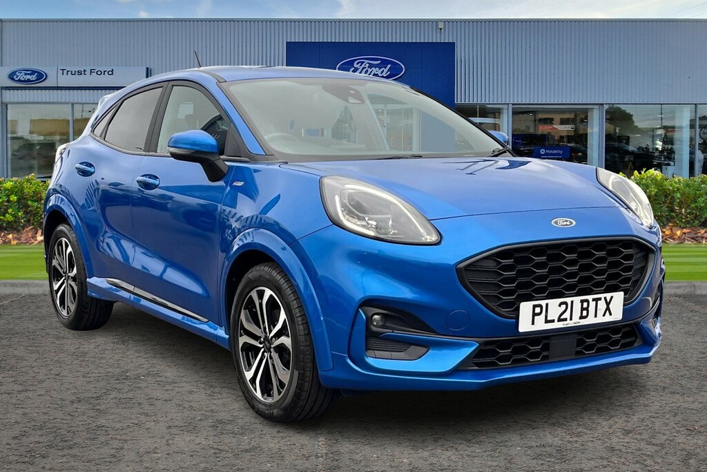 Ford Puma 1.0 Ecoboost Hybrid Mhev St-line Blue