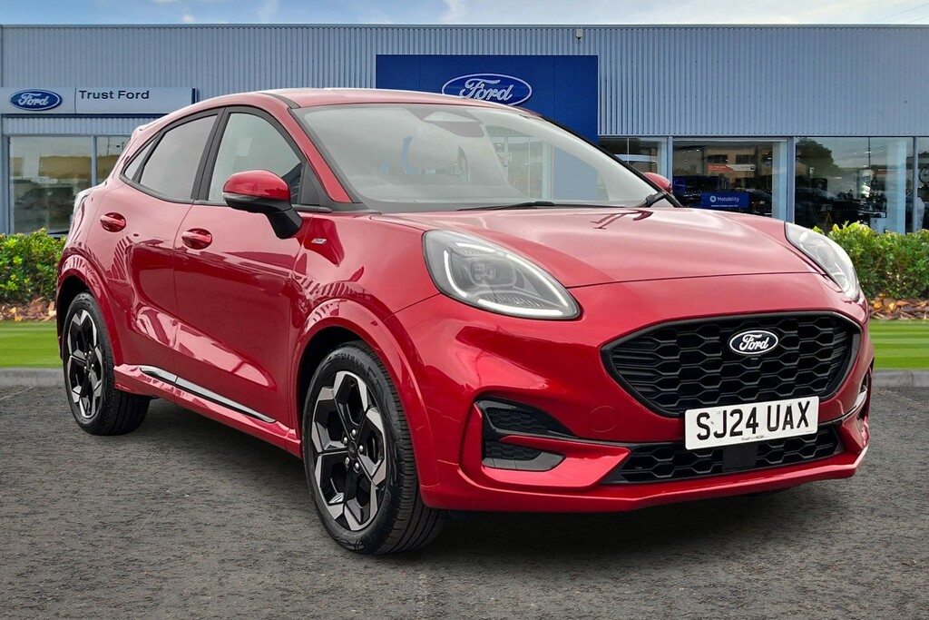 Ford Puma 1.0T Ecoboost Mhev St-line X Suv Hybrid Red