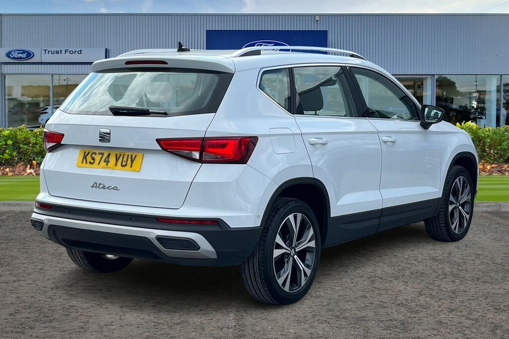 Seat Ateca 1.5 Tsi Evo Se Technology Dsg KS74YUY White #4