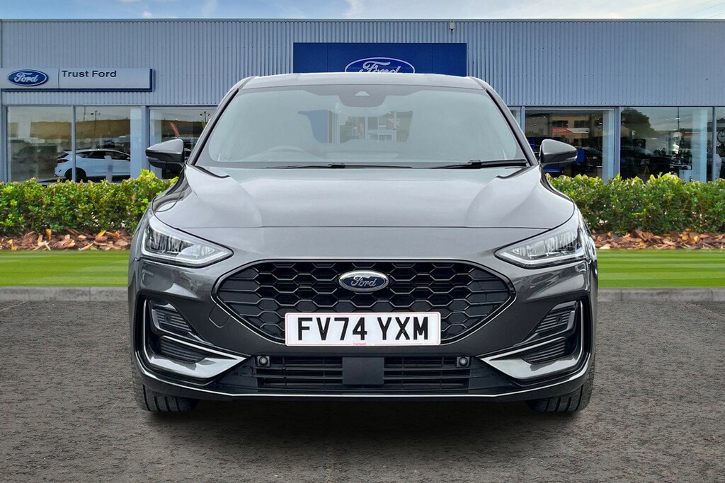 Ford Focus 1.0 Ecoboost Hybrid Mhev 155 St-line X FV74YXM Grey #6