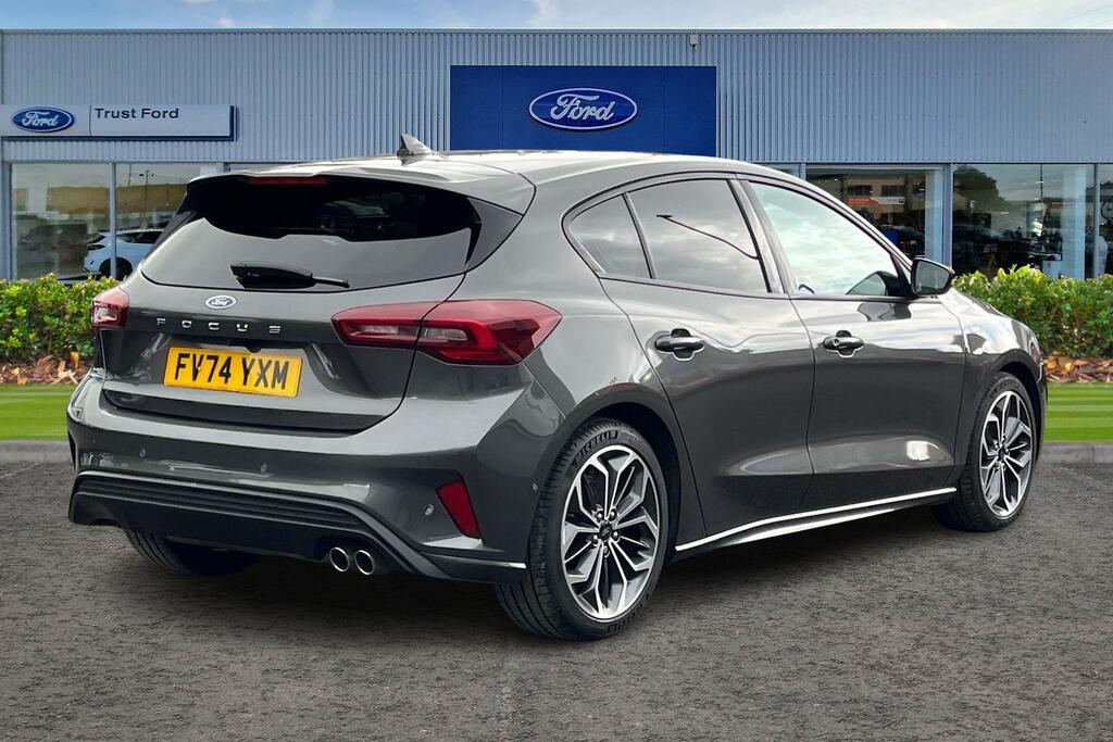 Ford Focus 1.0 Ecoboost Hybrid Mhev 155 St-line X FV74YXM Grey #4