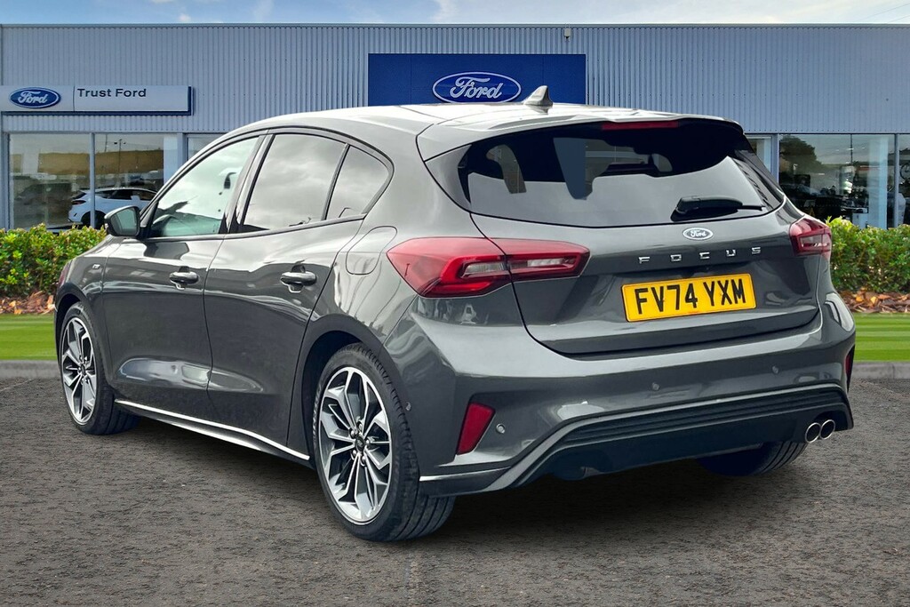Ford Focus 1.0 Ecoboost Hybrid Mhev 155 St-line X FV74YXM Grey #2