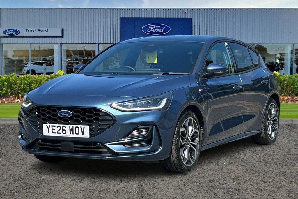 Ford Focus 1.0 Ecoboost Hybrid Mhev St-line X Edition Blue #5