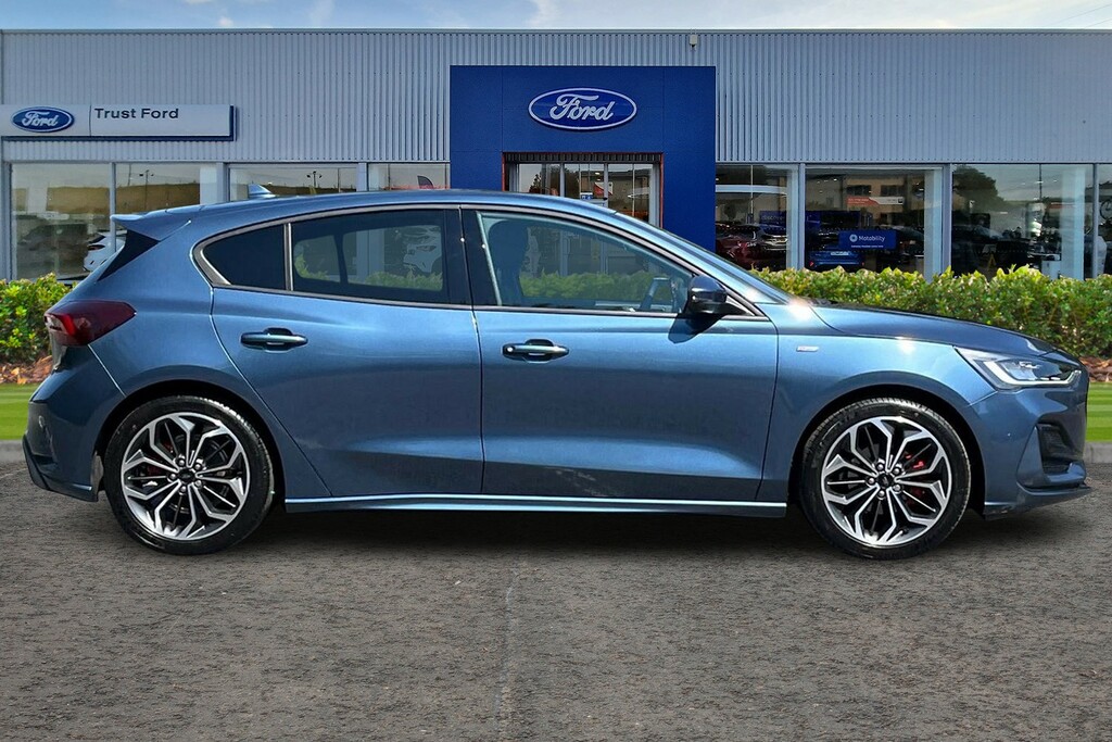 Ford Focus 1.0 Ecoboost Hybrid Mhev St-line X Edition Blue #3
