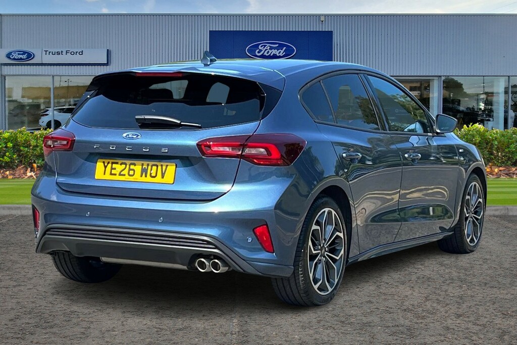 Ford Focus 1.0 Ecoboost Hybrid Mhev St-line X Edition Blue #4