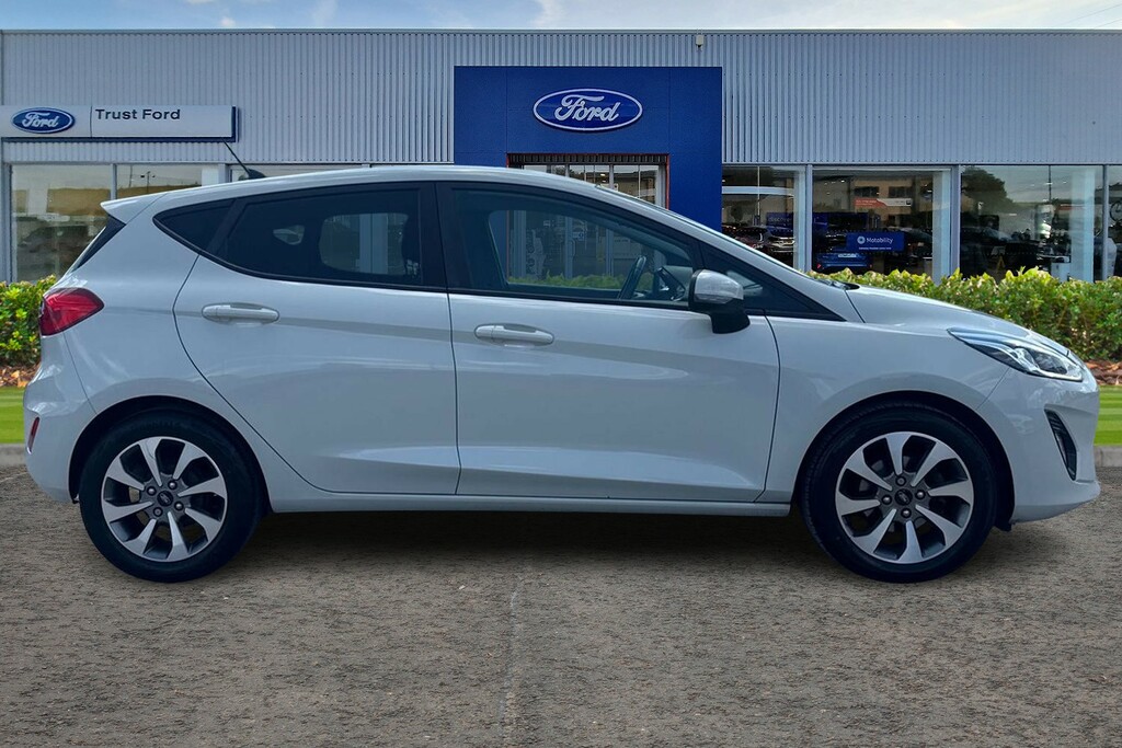 Ford Fiesta 1.0 Ecoboost 95 Trend 5Dr- With Heated Seats Hea White #3