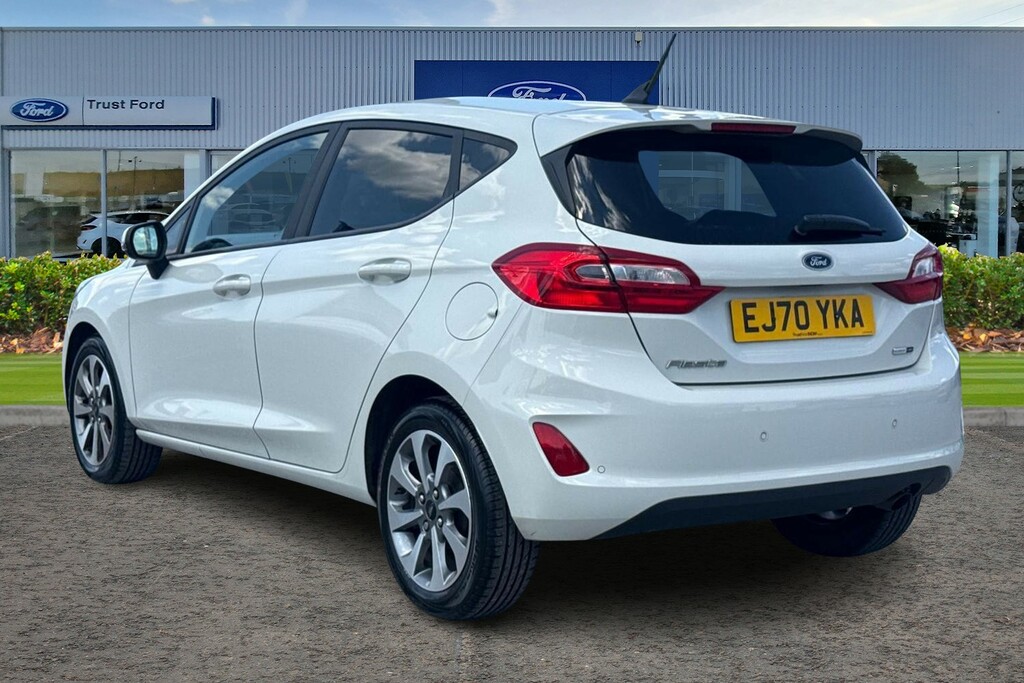 Ford Fiesta 1.0 Ecoboost 95 Trend 5Dr- With Heated Seats Hea White #2