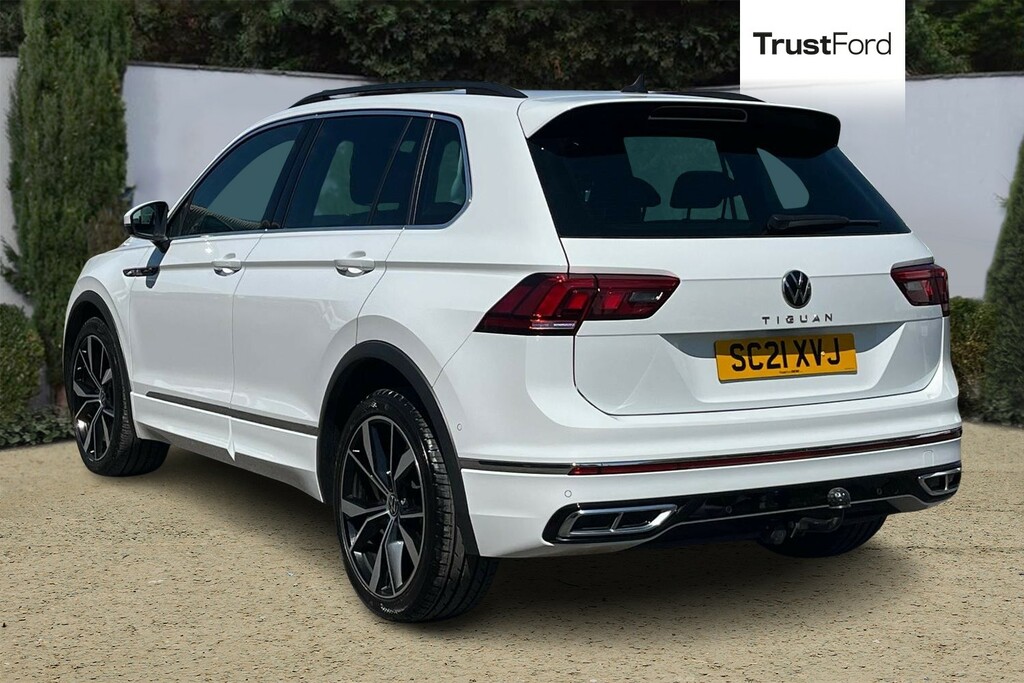 Volkswagen Tiguan 2.0 Tdi 4Motion R-line Dsg White #2
