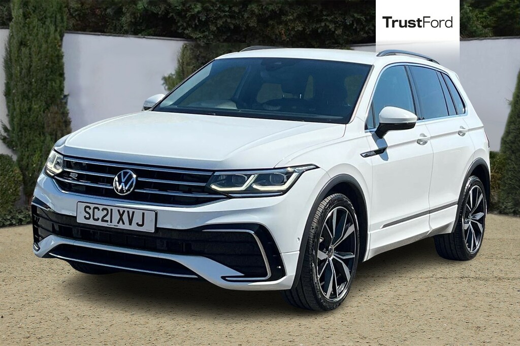 Volkswagen Tiguan 2.0 Tdi 4Motion R-line Dsg White #5