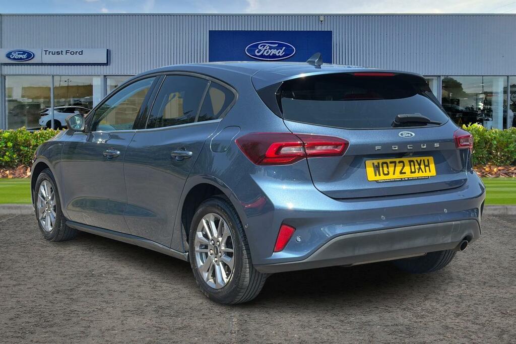 Ford Focus 1.0 Ecoboost Titanium With Front And Rear Sens WO72DXH Blue #2
