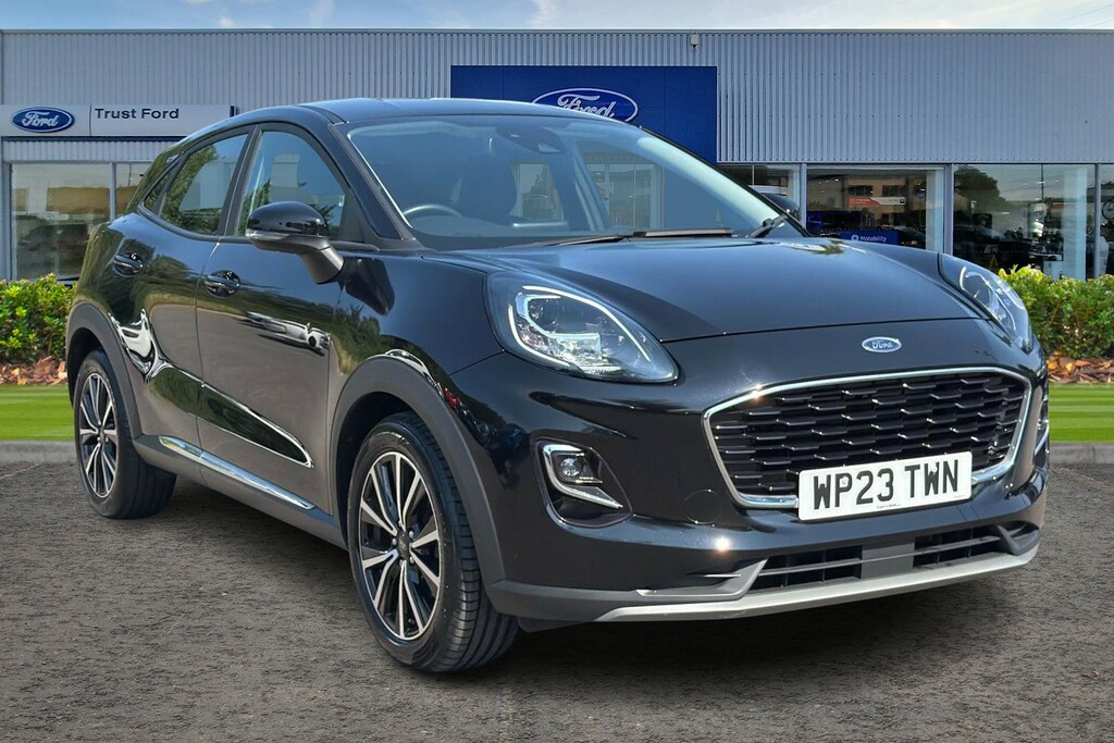 Ford Puma 1.0 Ecoboost Hybrid Mhev Titanium With Sat Nav Black