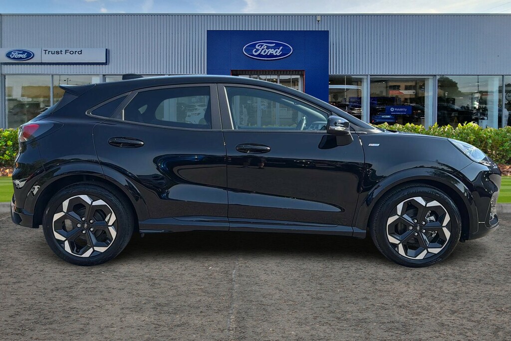 Ford Puma 1.0 Ecoboost Hybrid Mhev 155 St-line X Dct Wit Black #3