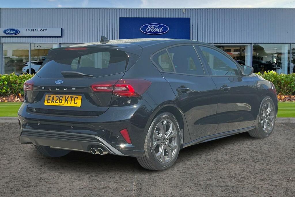Ford Focus 1.0 Ecoboost Hybrid Mhev St-line EA26KTC Black #4