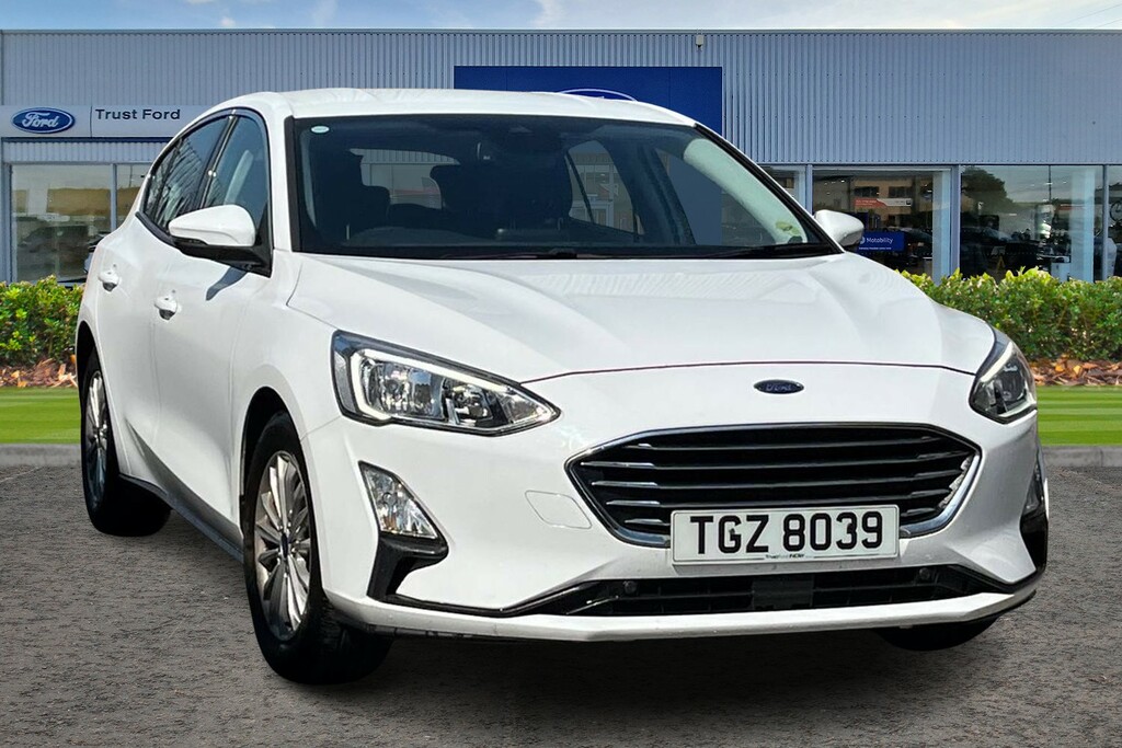 Ford Focus 1.0 Ecoboost 125 Titanium White