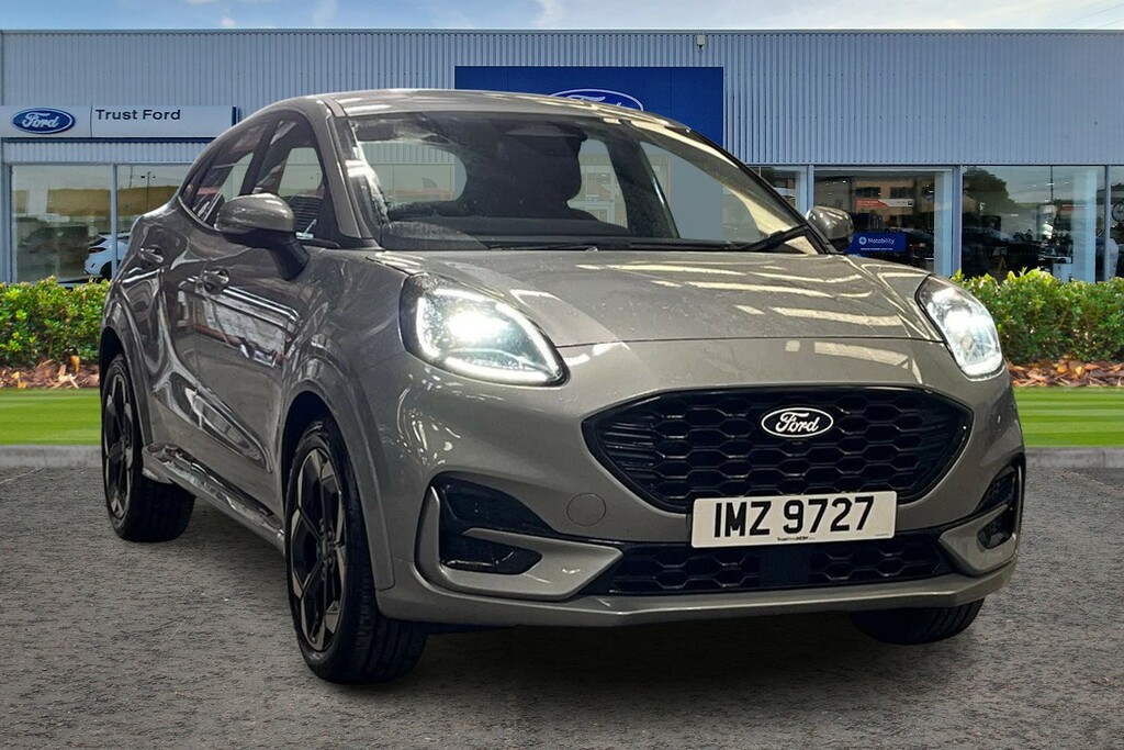 Ford Puma 1.0 Ecoboost Hybrid Mhev St-line X 5Dr- Apple Car Silver