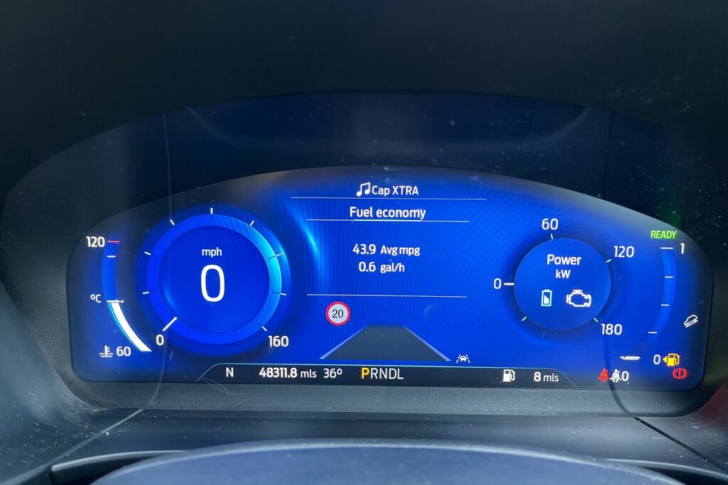 Ford Kuga 2.5H Duratec Vignale Suv Hybrid Cvt Eur Silver #13
