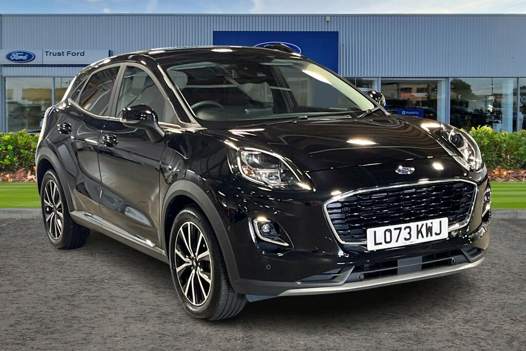 Ford Puma 1.0 Ecoboost Hybrid Mhev Titanium Dct Black