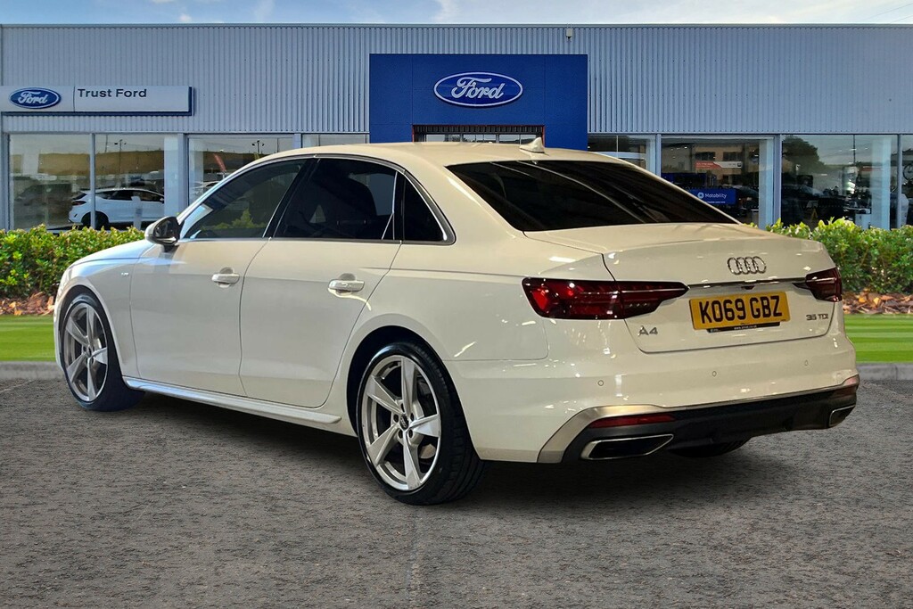 Audi A4 35 Tdi S Line S Tronic White #2