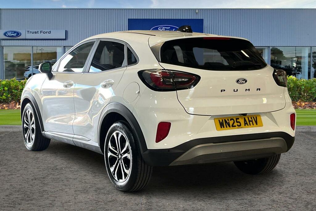 Ford Puma 1.0 Ecoboost Hybrid Mhev Titanium Dct White #2