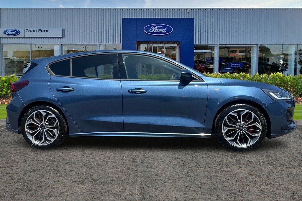 Ford Focus 1.0 Ecoboost Hybrid Mhev 155 St-line X Ed Blue #3