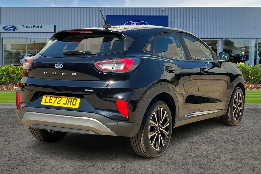 Ford Puma 1.0T Ecoboost Mhev Titanium Suv Hybrid Black #4