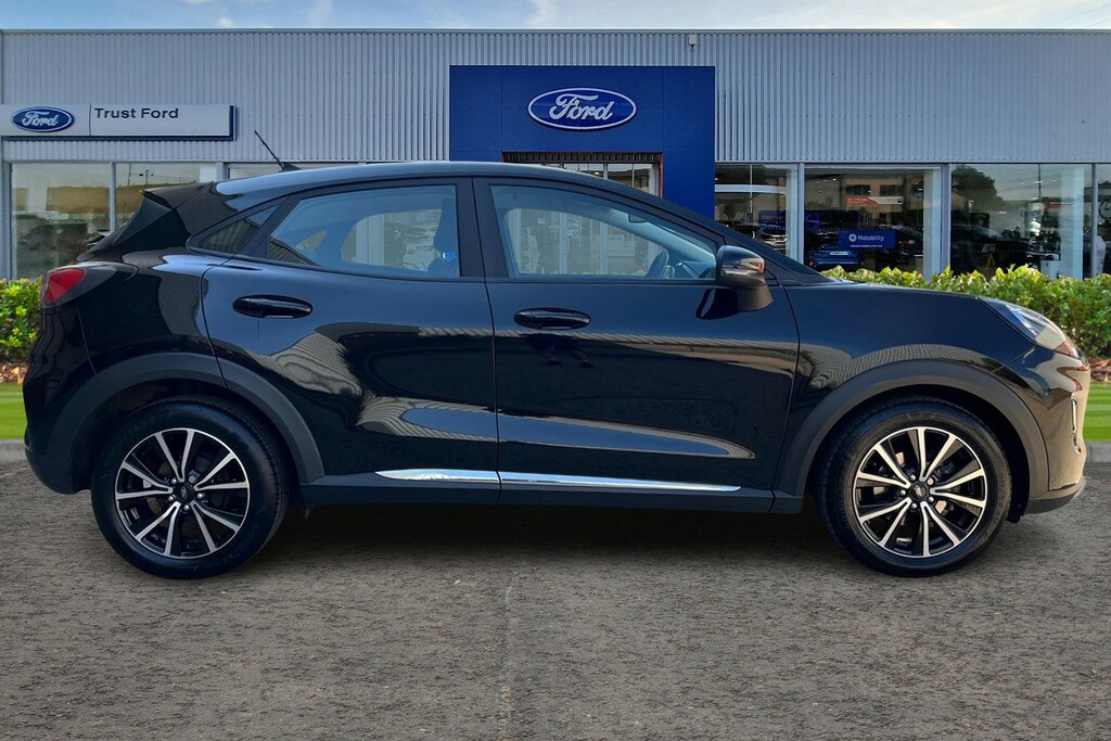 Ford Puma 1.0T Ecoboost Mhev Titanium Suv Hybrid Black #3
