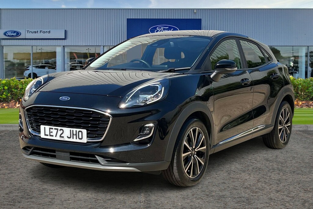 Ford Puma 1.0T Ecoboost Mhev Titanium Suv Hybrid Black #5
