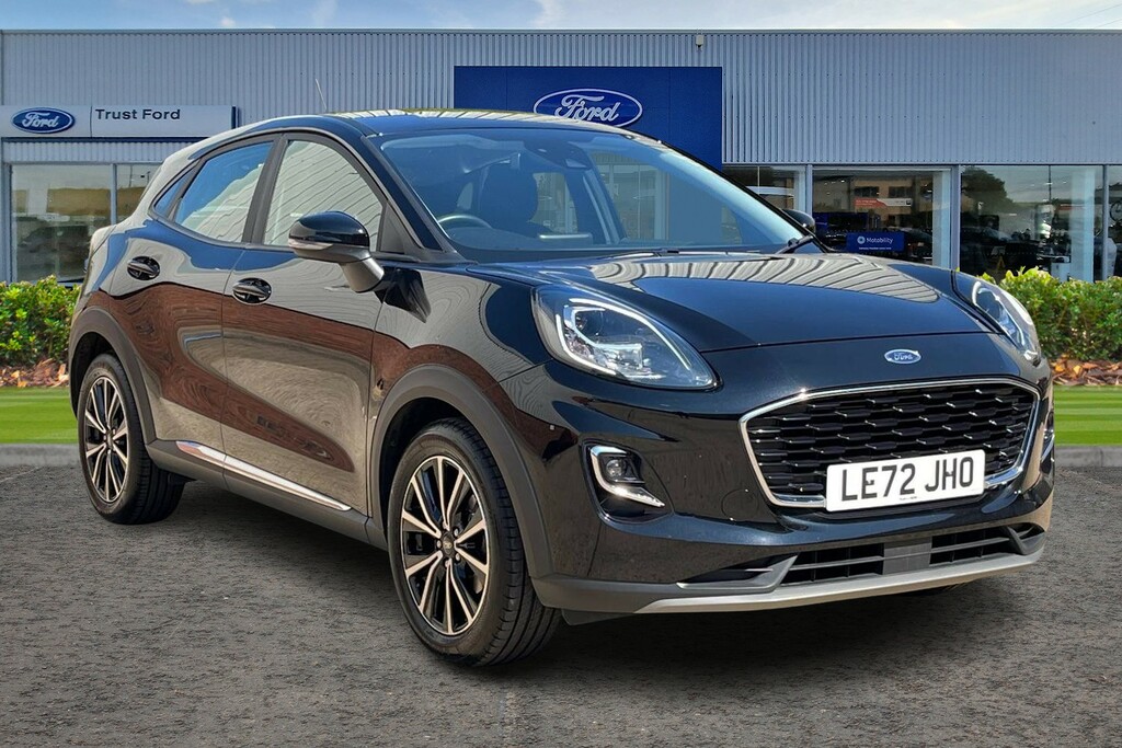 Ford Puma 1.0T Ecoboost Mhev Titanium Suv Hybrid Black
