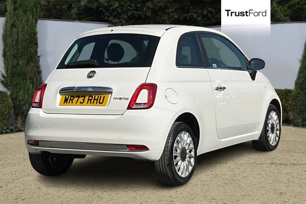 Fiat 500 1.0 Mild Hybrid White #4