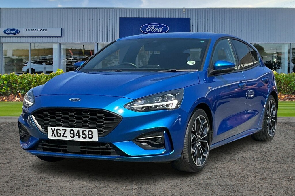 Ford Focus 1.0T Ecoboost St-line Estate Eur Blue #5