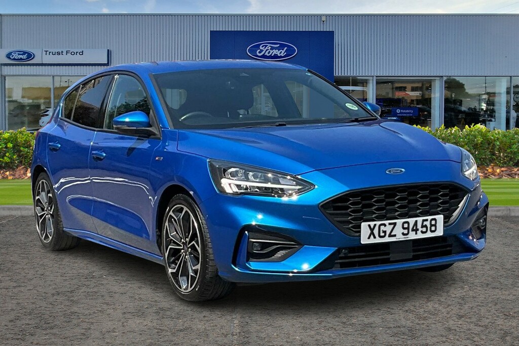 Ford Focus 1.0 Ecoboost 125 St-line Nav 5Drrear Camera - He Blue