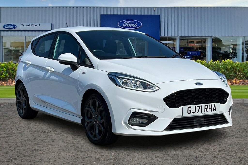 Ford Fiesta 1.0T Ecoboost Mhev St-line Edition Hatchback P White
