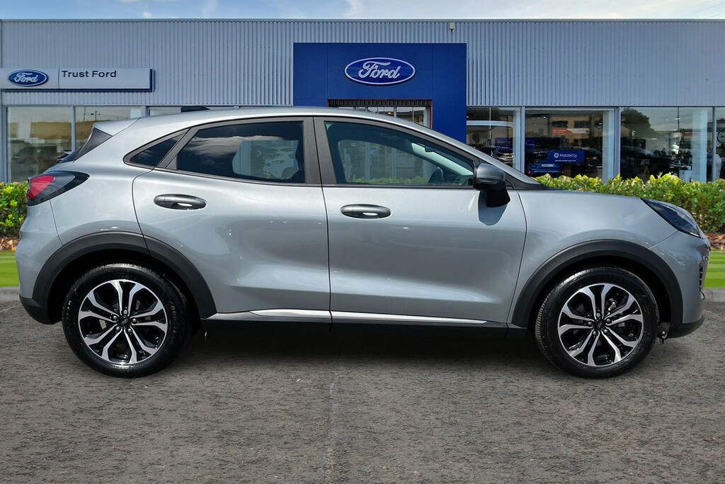 Ford Puma 1.0T Ecoboost Mhev Titanium Suv Hybrid WV25TSU Silver #3