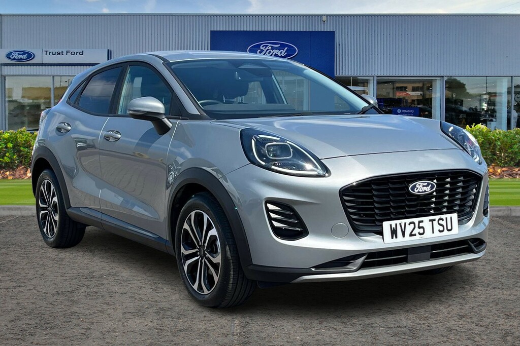 Ford Puma 1.0T Ecoboost Mhev Titanium Suv Hybrid Silver