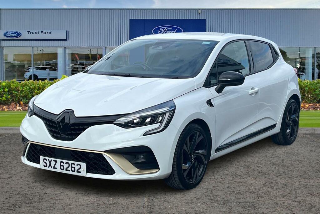 Renault Clio 1.6 E-tech Full Hybrid 145 Engineered SXZ6262 White #5