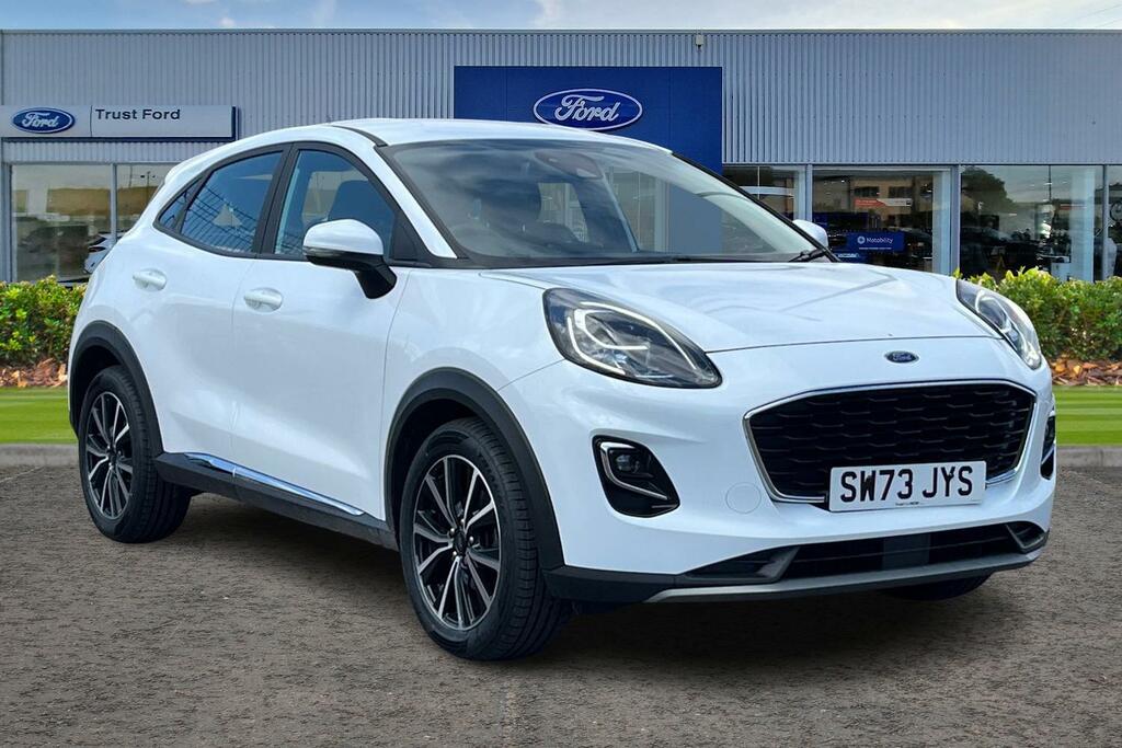 Ford Puma 1.0 Ecoboost Hybrid Mhev Titanium White