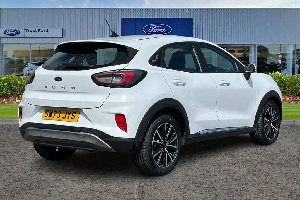 Ford Puma 1.0 Ecoboost Hybrid Mhev Titanium White #4