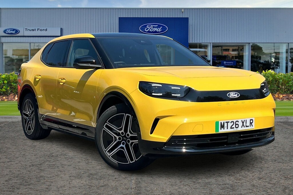 Ford Capri Standard Range 52Kwh Premium Suv Yellow