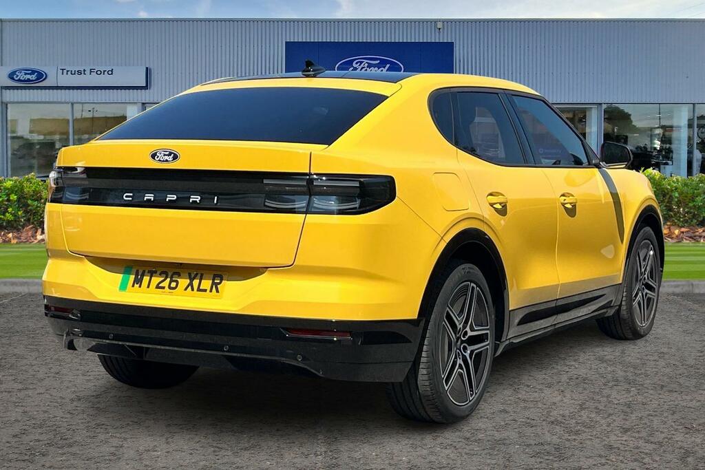 Ford Capri Standard Range 52Kwh Premium Suv Yellow #4