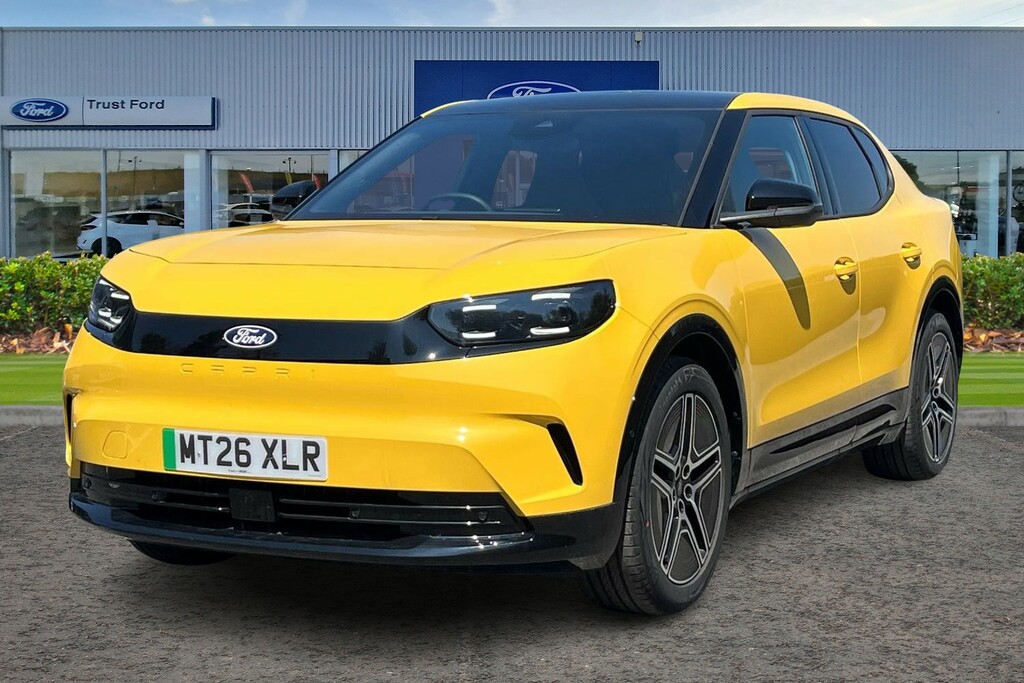 Ford Capri Standard Range 52Kwh Premium Suv Yellow #5